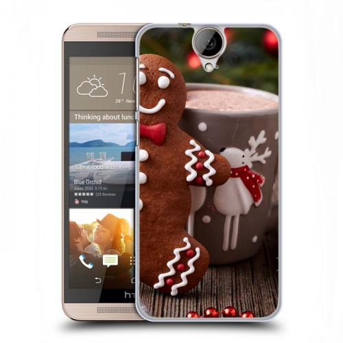 Дизайнерский пластиковый чехол для HTC One E9+ Christmas 2020