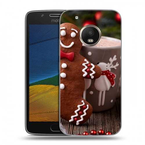 Дизайнерский силиконовый чехол для Lenovo Moto G5 Christmas 2020