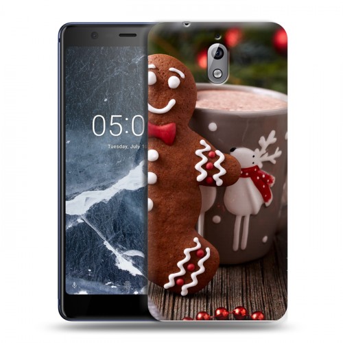 Дизайнерский силиконовый чехол для Nokia 3.1 Christmas 2020