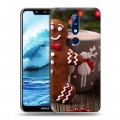 Дизайнерский пластиковый чехол для Nokia 5.1 Plus Christmas 2020