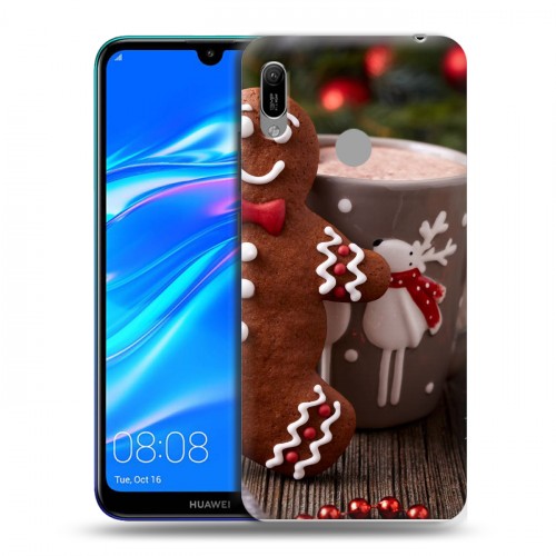 Дизайнерский пластиковый чехол для Huawei Y6 (2019) Christmas 2020