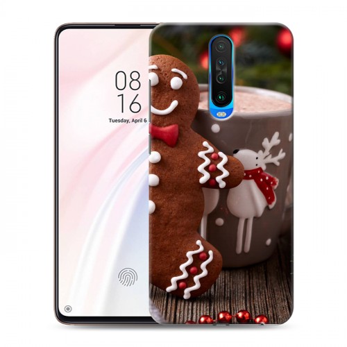 Дизайнерский пластиковый чехол для Xiaomi RedMi K30 Christmas 2020