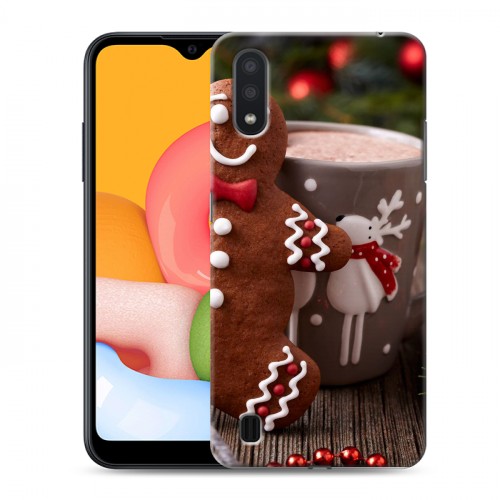 Дизайнерский силиконовый чехол для Samsung Galaxy M01 Christmas 2020