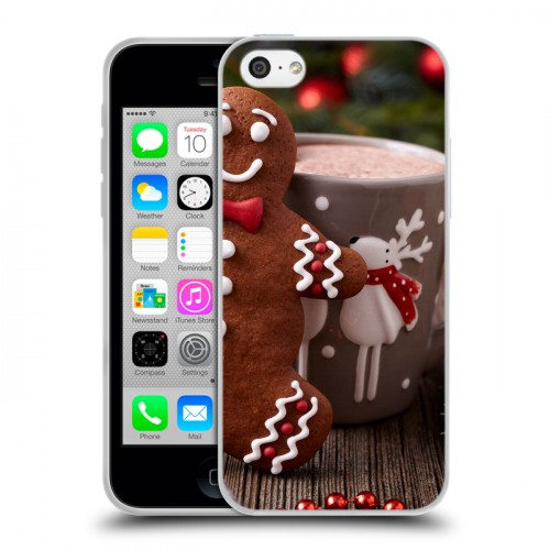 Дизайнерский пластиковый чехол для Iphone 5c Christmas 2020