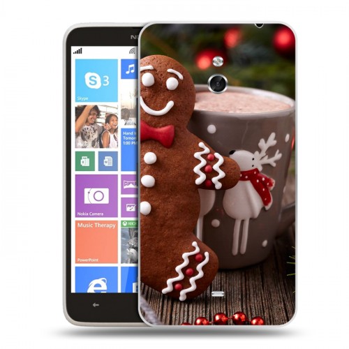 Дизайнерский пластиковый чехол для Nokia Lumia 1320 Christmas 2020