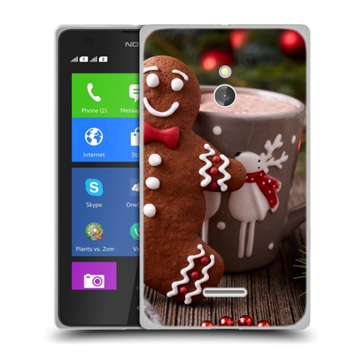 Дизайнерский силиконовый чехол для Nokia XL Christmas 2020