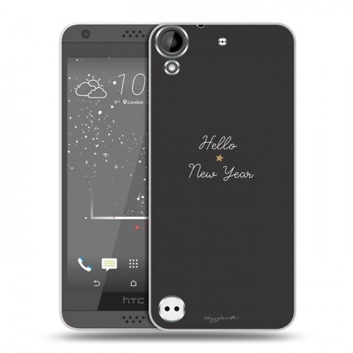 Дизайнерский пластиковый чехол для HTC Desire 530 Christmas 2020