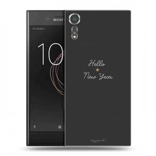 Дизайнерский пластиковый чехол для Sony Xperia XZs Christmas 2020