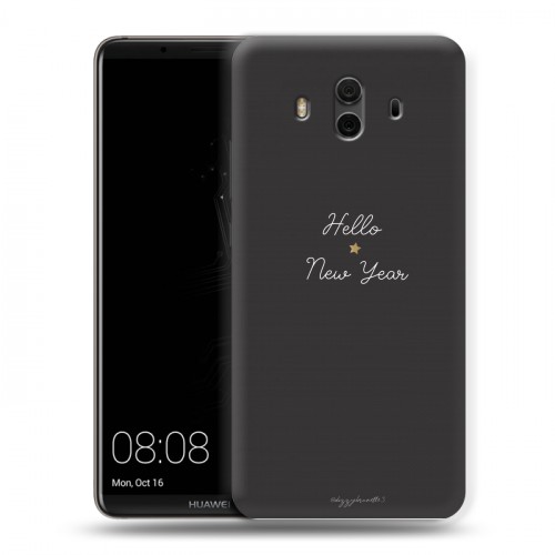 Дизайнерский пластиковый чехол для Huawei Mate 10 Christmas 2020