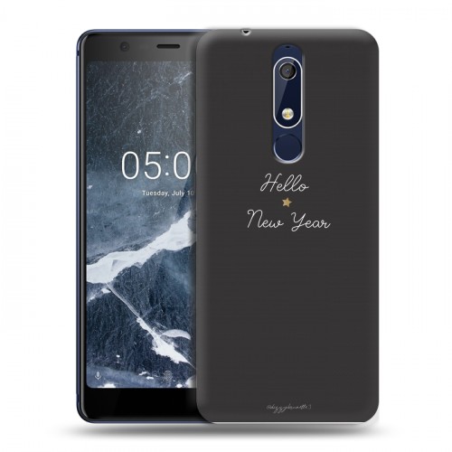 Дизайнерский пластиковый чехол для Nokia 5.1 Christmas 2020