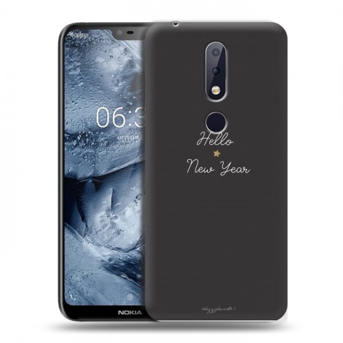 Дизайнерский пластиковый чехол для Nokia 6.1 Plus Christmas 2020