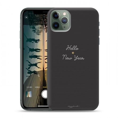 Дизайнерский пластиковый чехол для Iphone 11 Pro Christmas 2020