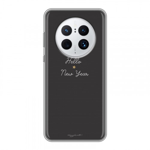Дизайнерский силиконовый с усиленными углами чехол для Huawei Mate 50 Pro Christmas 2020