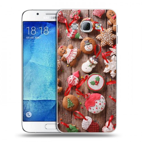 Дизайнерский пластиковый чехол для Samsung Galaxy A8 Christmas 2020