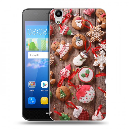 Дизайнерский пластиковый чехол для Huawei Y6 Christmas 2020