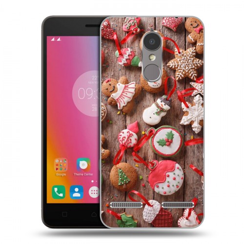 Дизайнерский силиконовый чехол для Lenovo K6 Christmas 2020