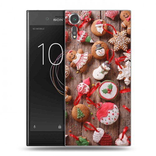 Дизайнерский пластиковый чехол для Sony Xperia XZs Christmas 2020