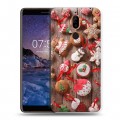 Дизайнерский пластиковый чехол для Nokia 7 Plus Christmas 2020