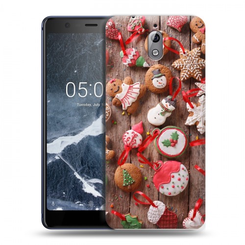 Дизайнерский пластиковый чехол для Nokia 3.1 Christmas 2020