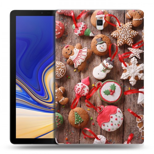 Дизайнерский силиконовый чехол для Samsung Galaxy Tab S4 Christmas 2020