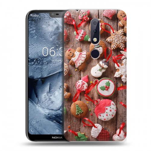 Дизайнерский силиконовый чехол для Nokia 6.1 Plus Christmas 2020