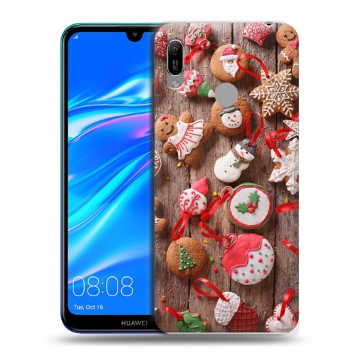 Дизайнерский пластиковый чехол для Huawei Y6 (2019) Christmas 2020