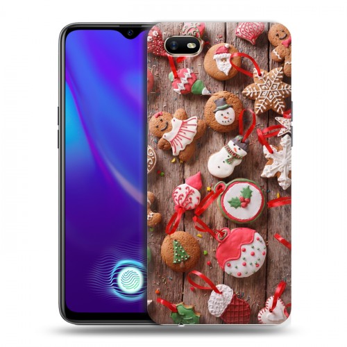 Дизайнерский пластиковый чехол для OPPO A1k Christmas 2020