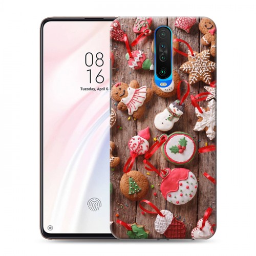 Дизайнерский пластиковый чехол для Xiaomi RedMi K30 Christmas 2020