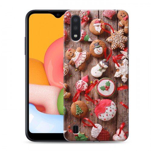 Дизайнерский силиконовый чехол для Samsung Galaxy M01 Christmas 2020