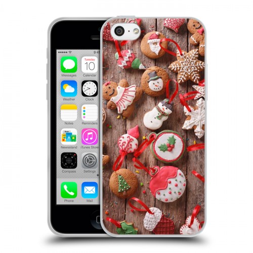 Дизайнерский пластиковый чехол для Iphone 5c Christmas 2020