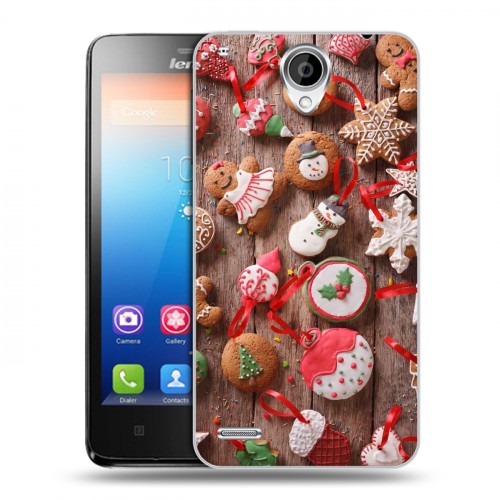 Дизайнерский пластиковый чехол для Lenovo S890 Christmas 2020