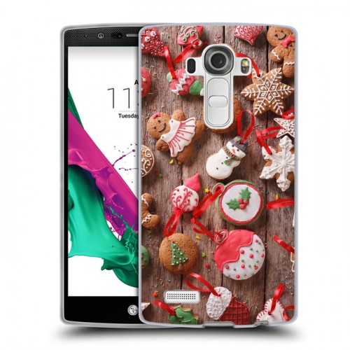 Дизайнерский пластиковый чехол для LG G4 Christmas 2020