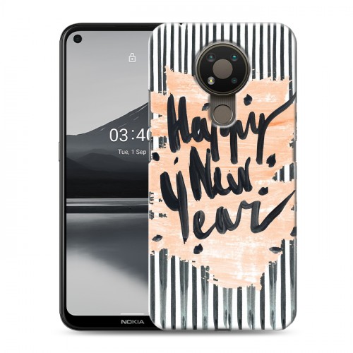 Дизайнерский пластиковый чехол для Nokia 3.4 Christmas 2020