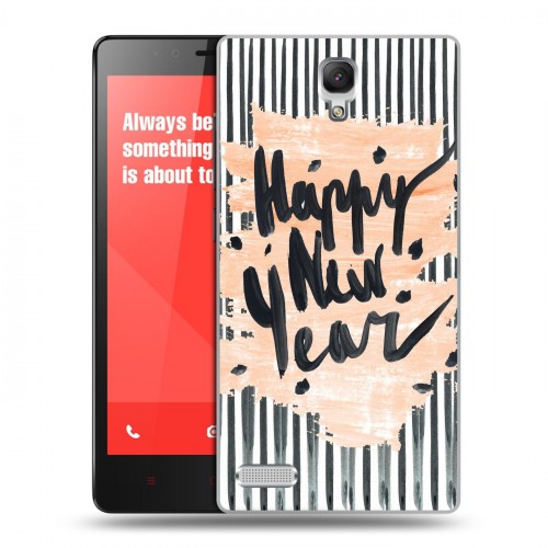 Дизайнерский силиконовый чехол для Xiaomi RedMi Note Christmas 2020