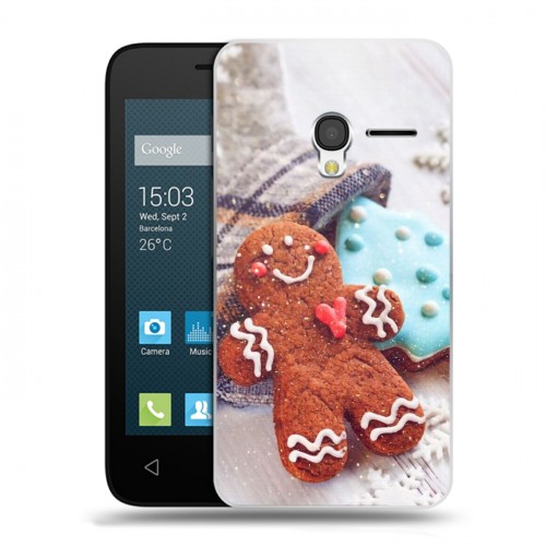 Дизайнерский пластиковый чехол для Alcatel One Touch Pixi 3 (4.5) Christmas 2020