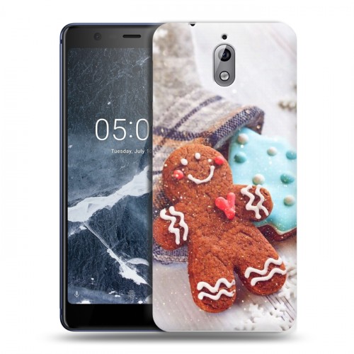 Дизайнерский пластиковый чехол для Nokia 3.1 Christmas 2020