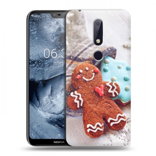 Дизайнерский пластиковый чехол для Nokia 6.1 Plus Christmas 2020