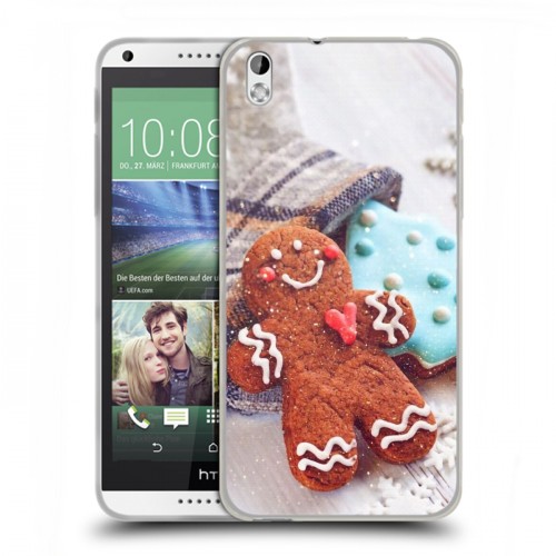 Дизайнерский пластиковый чехол для HTC Desire 816 Christmas 2020