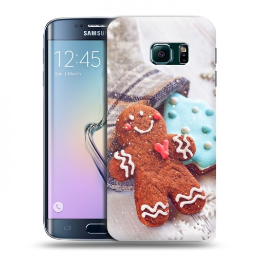 Дизайнерский пластиковый чехол для Samsung Galaxy S6 Edge Christmas 2020