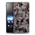 Дизайнерский пластиковый чехол для Sony Xperia TX Christmas 2020