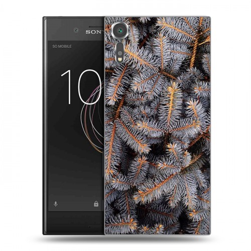 Дизайнерский пластиковый чехол для Sony Xperia XZs Christmas 2020