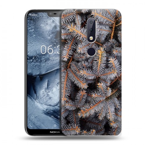 Дизайнерский пластиковый чехол для Nokia 6.1 Plus Christmas 2020