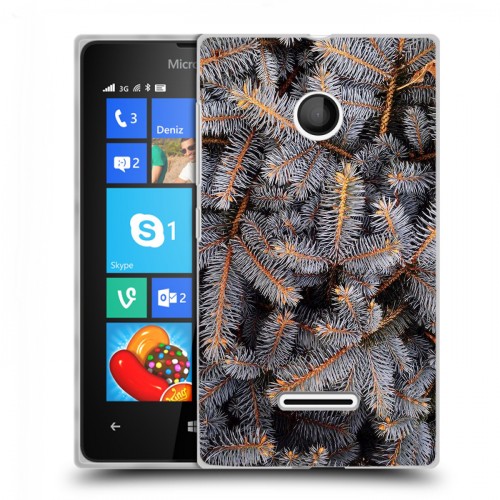 Дизайнерский пластиковый чехол для Microsoft Lumia 435 Christmas 2020