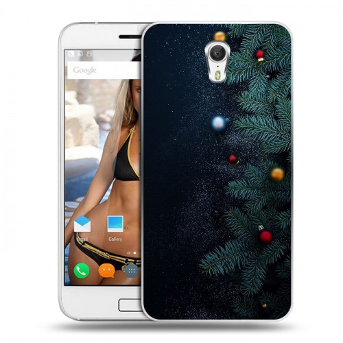 Дизайнерский силиконовый чехол для ZUK Z1 Christmas 2020