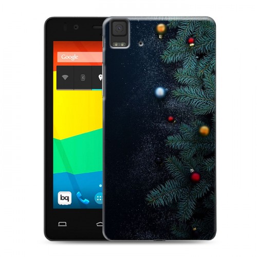 Дизайнерский силиконовый чехол для BQ Aquaris E4.5 Christmas 2020