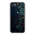 Дизайнерский силиконовый с усиленными углами чехол для Iphone 7 Christmas 2020