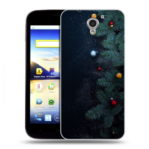 Дизайнерский пластиковый чехол для ZTE Blade A510 Christmas 2020