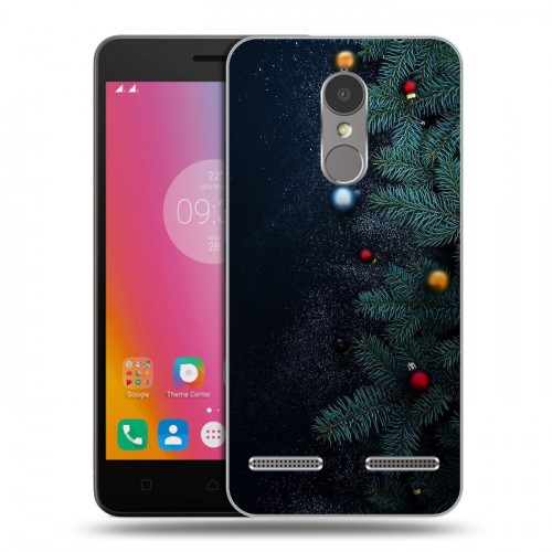 Дизайнерский пластиковый чехол для Lenovo K6 Christmas 2020