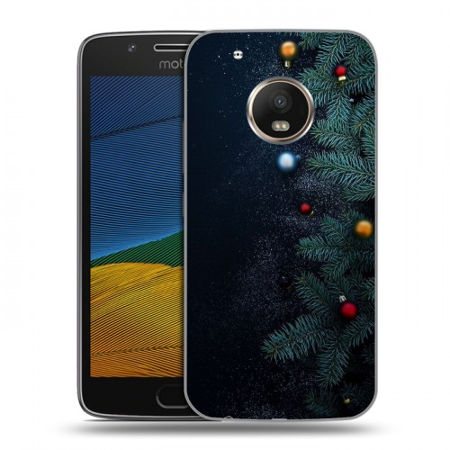 Дизайнерский силиконовый чехол для Lenovo Moto G5 Christmas 2020