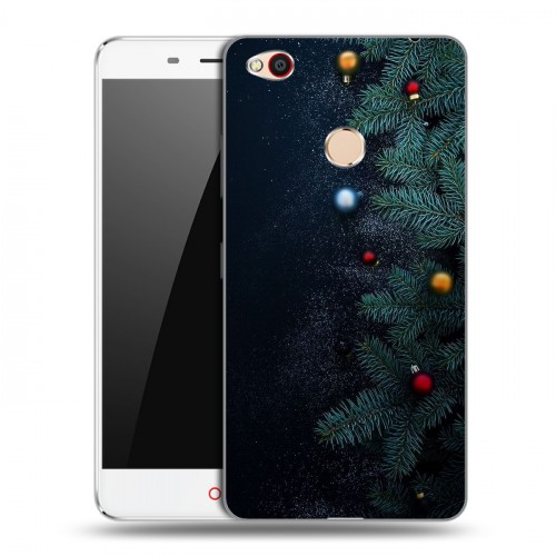 Дизайнерский пластиковый чехол для ZTE Nubia N1 Christmas 2020